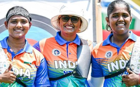 তিরন্দাজিতে ফাইনালে চিনকে হারিয়ে বিশ্বচ্যাম্পিয়ন ভারত