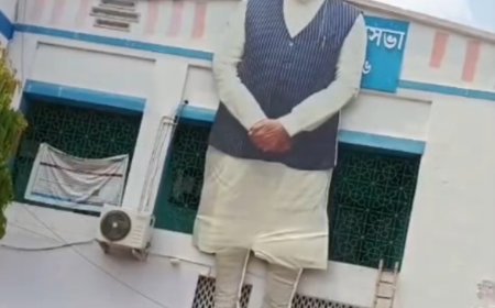 চন্দ্রকোনায় বিজেপির 'গান্ধীগিরি', আগের রূপেই ফিরল ক্ষীরপাই পৌরসভা