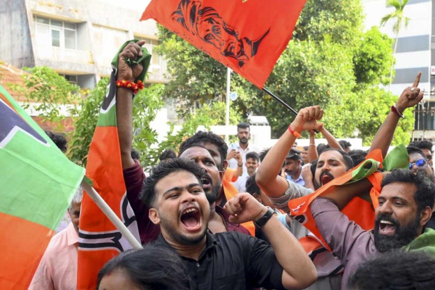কেরলে তিন আসনে জয়ী বিজেপি