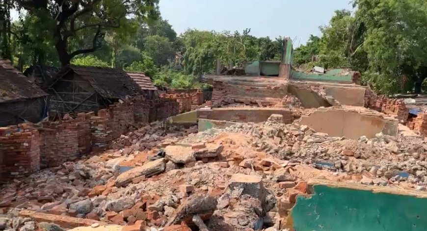 বালি স্টেশনে বেআইনি দোকান  উচ্ছেদের নোটিশ, আতঙ্কে ব্যবসায়ীরা