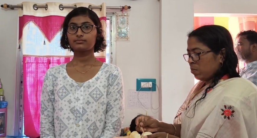 ডোমকলের শাহরিন সুলতানার সাফল্যে গর্বিত মুর্শিদাবাদ, মাধ্যমিকে রাজ্যে নবম