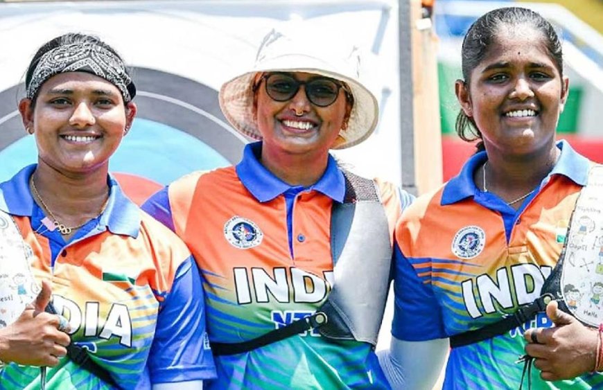 তিরন্দাজিতে ফাইনালে চিনকে হারিয়ে বিশ্বচ্যাম্পিয়ন ভারত