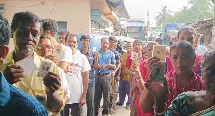 ভয়মুক্ত পরিবেশে ভোট, ফলতায় পুনর্নির্বাচনে উৎসবের আবহ