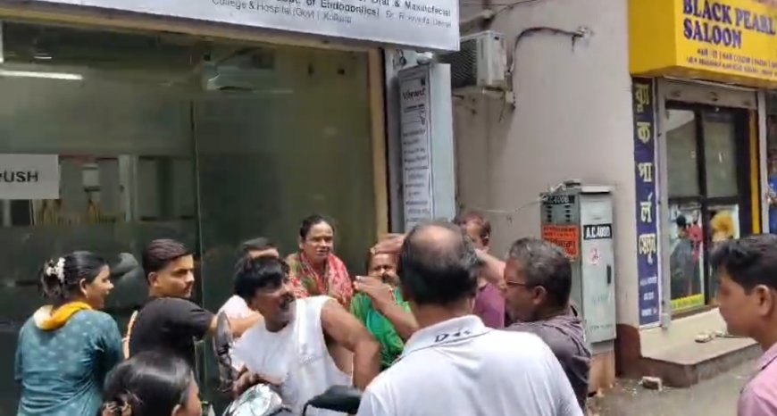 বেলেঘাটায় উত্তেজনা, প্রোমোটার ঘনিষ্ঠকে মারধরের অভিযোগ