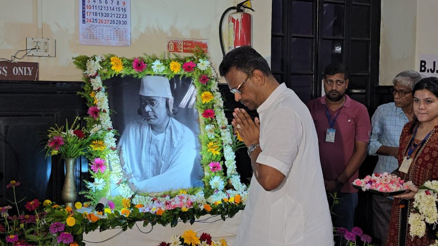 কলকাতা পুরসভায় পালিত হল বিদ্রোহী কবি কাজী নজরুল ইসলামের ১২৭তম জন্মজয়ন্তী