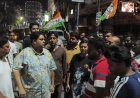 সোনারপুরে অভিষেক বন্দ্যোপাধ্যায়ের উপর হামলার প্রতিবাদে শ্রীরামপুর বটতলা চৌমাথায় তৃণমূলের পথ অবরোধ