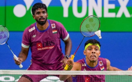 সিঙ্গাপুর ওপেনে চ্যাম্পিয়ন সাত্ত্বিক-চিরাগ