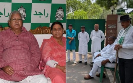 জেড প্লাস নিরাপত্তা নেই লালুর, পাহারায় দলের কর্মীরা