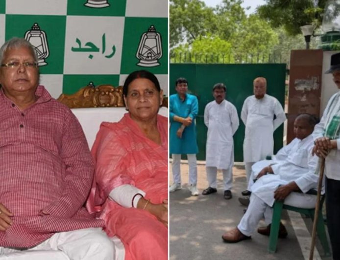 জেড প্লাস নিরাপত্তা নেই লালুর, পাহারায় দলের কর্মীরা
