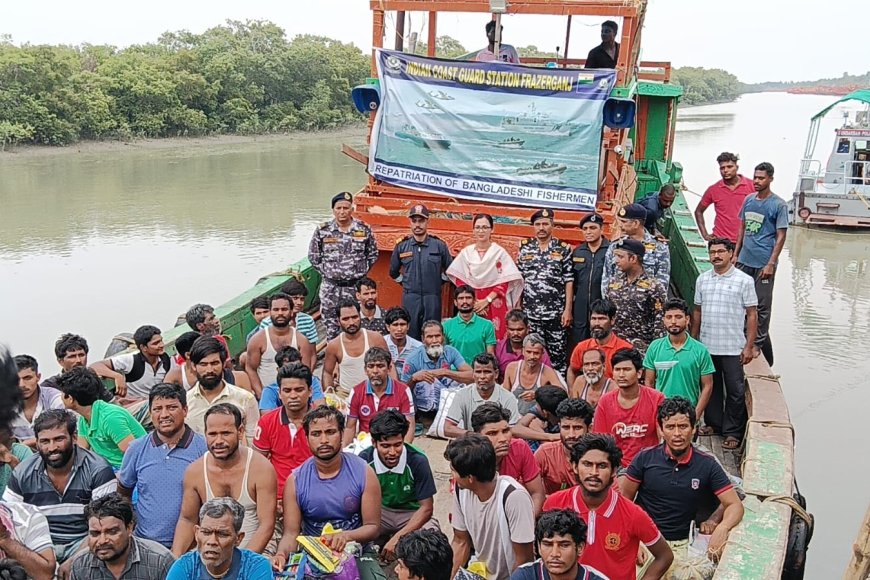 ৫ মাস পর মুক্তি! ৪টি ট্রলার সহ ৯১ বাংলাদেশি মৎস্যজীবীকে ফেরাল ভারত