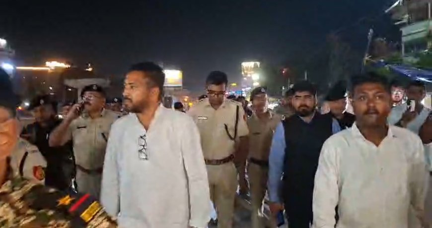 রাতের শিলিগুড়িতে বিশেষ অভিযানে বিধায়ক ও পুলিশ কমিশনার, অপরাধীদের বিরুদ্ধে কড়া বার্তা