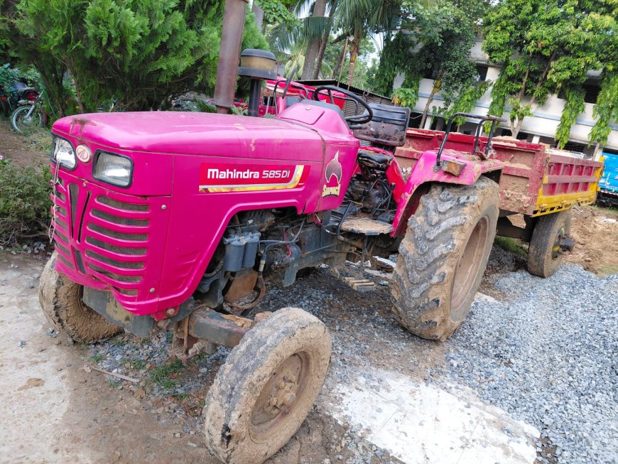ডুলুং নদী থেকে অবৈধ বালি পাচারের অভিযোগে ট্রাক্টর চালক গ্রেফতার, বাজেয়াপ্ত বালি বোঝাই ট্রাক্টর