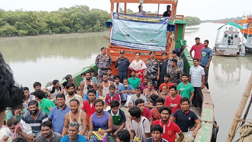 ৫ মাস পর মুক্তি! ৪টি ট্রলার সহ ৯১ বাংলাদেশি মৎস্যজীবীকে ফেরাল ভারত