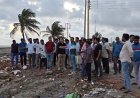 গঙ্গাসাগরে কপিলমুনি মন্দিরের সামনে সমুদ্র তট ও নদীবাঁধ পরিদর্শনে প্রশাসন, ভরা কটালের আগে বাড়ছে উদ্বেগ