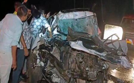 ট্রাকের পিছনে ধাক্কা গাড়ির! মধ্যপ্রদেশে মৃত অন্তত ৫