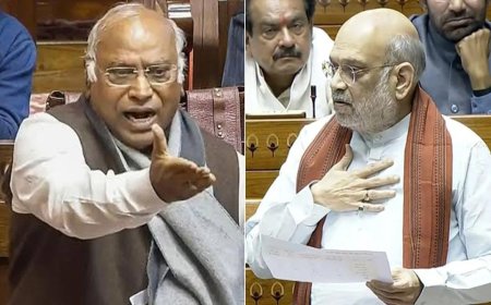 'এসি ঘর থেকে টেনে হিঁচড়ে বের করব’, শাহকে ‘হুমকি’ খাড়গের!