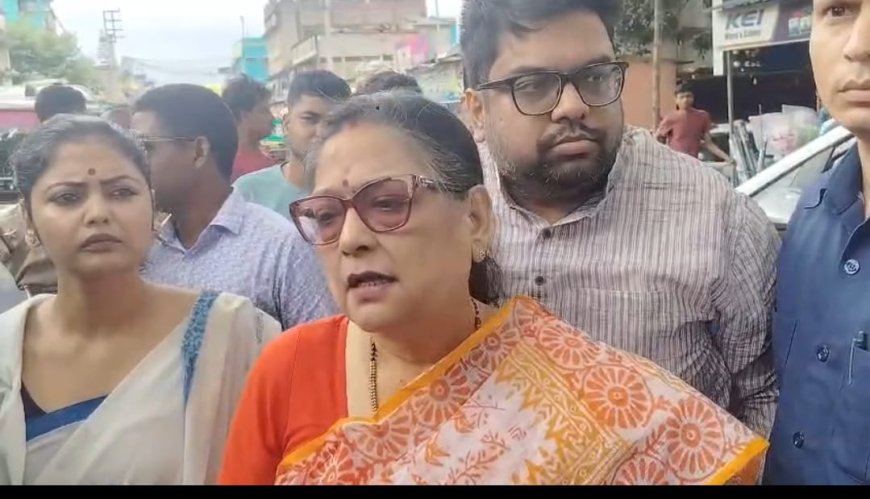 বারুইপুরে নির্যাতিতার বাড়িতে সায়নী ঘোষদের ঘিরে উত্তেজনা