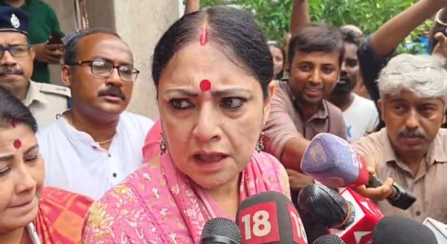সূর্যপুর নাবালিকাকে ধর্ষণ করে খুনের নাবালিকার বাড়িতে মঙ্গলবার যান রাজ্যের মন্ত্রী অগ্নিমিত্রা পাল