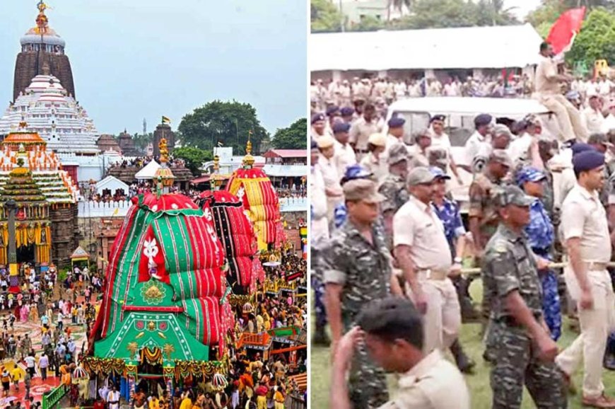 পুরীতে তুঙ্গে প্রস্তুতি, মোতায়েন ১২০০ পুলিশকর্মী