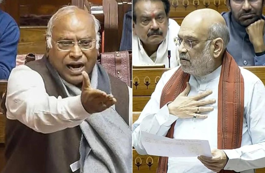 'এসি ঘর থেকে টেনে হিঁচড়ে বের করব’, শাহকে ‘হুমকি’ খাড়গের!