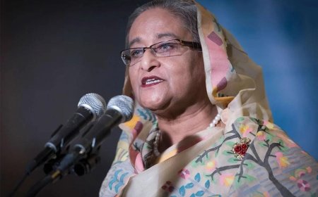 দু’বছর পর অবশেষে আত্মপ্রকাশ, প্রথমবার ভারতে জনসমক্ষে হাসিনা