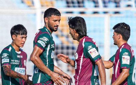 সাহালের হ্যাটট্রিকে ডুরান্ডে সিআইএসএফ’কে গোলের মালা মোহনবাগানের