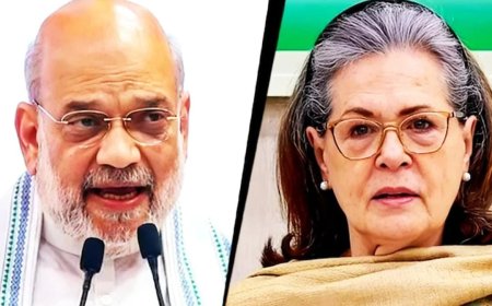 'এই অপরাধের ক্ষমা নেই’, বন্দে মাতরম বিতর্কে সোনিয়াকে তোপ শাহের