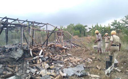 চম্পাহাটিতে বাজি বিস্ফোরণের  ফলে গুরুতর আহত ২
