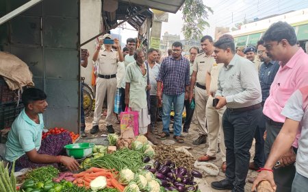 দ্রব্যমূল্য নিয়ন্ত্রণে কুলপি বাজারে মহাকুমা শাসকের সারপ্রাইজ ভিজিট, অভিযানকে সাধুবাদ সাধারণ মানুষের।