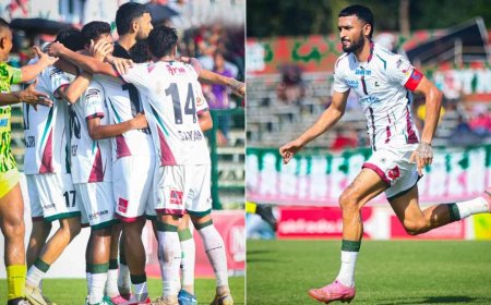 রেলওয়ে হারাল সবুজ-মেরুন, সুপার সিক্সের আরও কাছে মোহনবাগান
