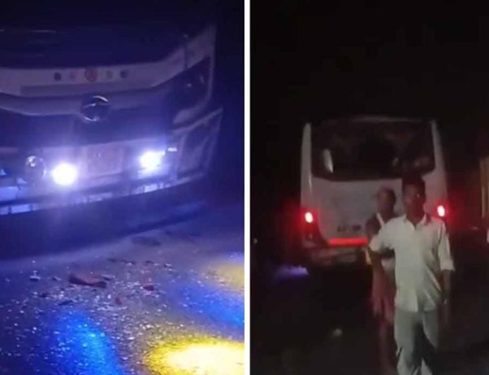 জলসার আসরে নিয়ন্ত্রণ হারিয়ে ঢুকে পড়ল বাস, চাকায় পিষে বিহারের মৃত ৫