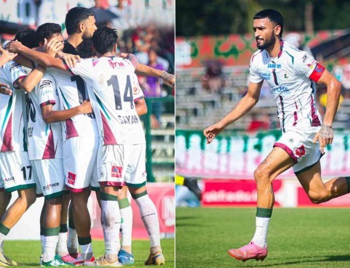 রেলওয়ে হারাল সবুজ-মেরুন, সুপার সিক্সের আরও কাছে মোহনবাগান