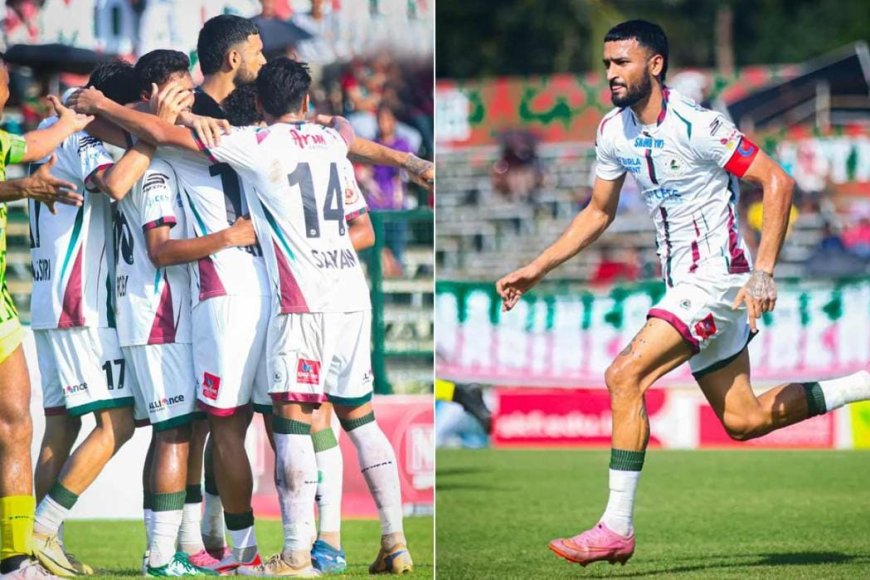 রেলওয়ে হারাল সবুজ-মেরুন, সুপার সিক্সের আরও কাছে মোহনবাগান