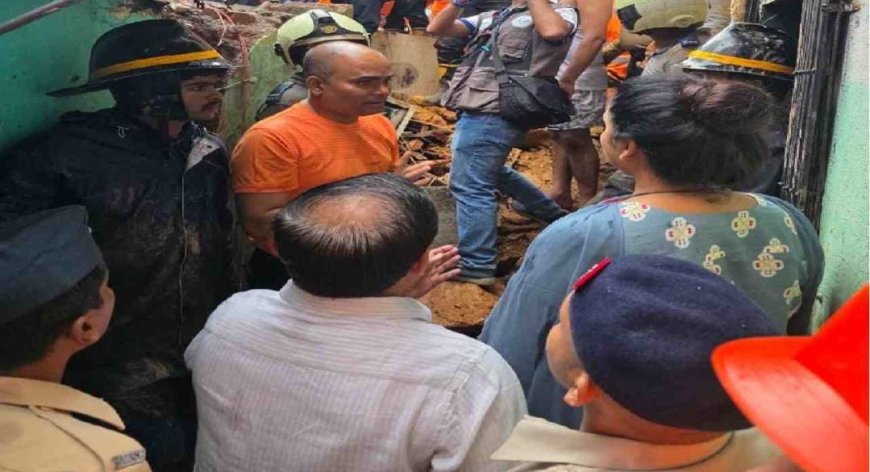 ভারী বৃষ্টির জেরে ধস মুম্বইয়ের কাছে ঘাটকোপারে, মৃত ৫