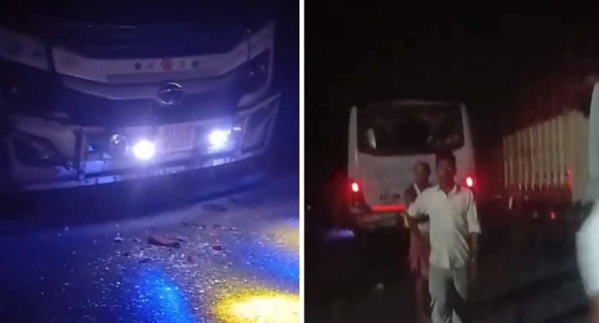 জলসার আসরে নিয়ন্ত্রণ হারিয়ে ঢুকে পড়ল বাস, চাকায় পিষে বিহারের মৃত ৫
